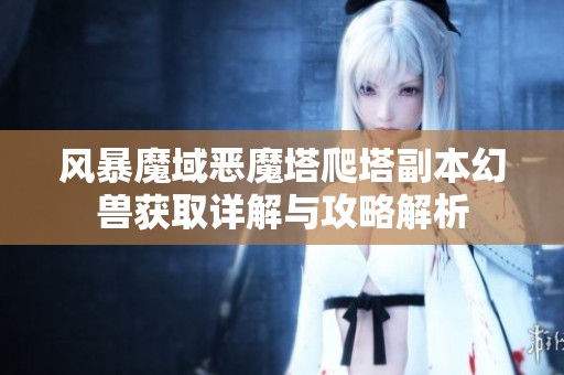 风暴魔域恶魔塔爬塔副本幻兽获取详解与攻略解析