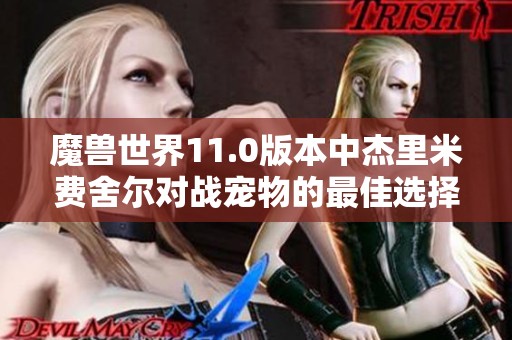 魔兽世界11.0版本中杰里米费舍尔对战宠物的最佳选择攻略