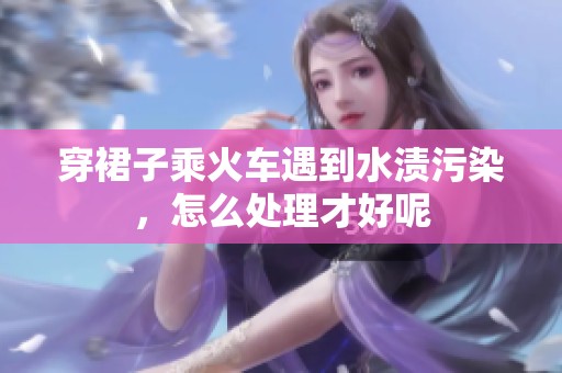 穿裙子乘火车遇到水渍污染，怎么处理才好呢