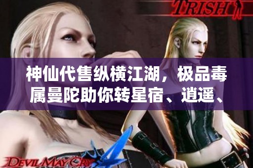 神仙代售纵横江湖，极品毒属曼陀助你转星宿、逍遥、丐帮与天龙