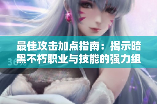 最佳攻击加点指南：揭示暗黑不朽职业与技能的强力组合策略