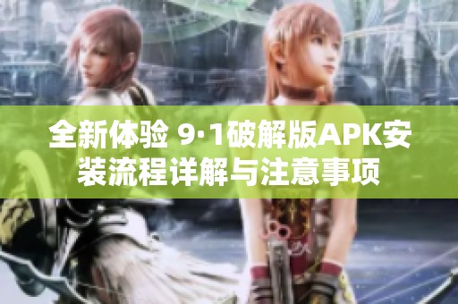 全新体验 9·1破解版APK安装流程详解与注意事项