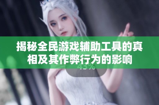 揭秘全民游戏辅助工具的真相及其作弊行为的影响