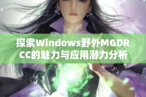 探索Windows野外MGDRCC的魅力与应用潜力分析