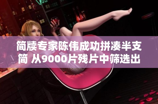 简牍专家陈伟成功拼凑半支简 从9000片残片中筛选出8枚