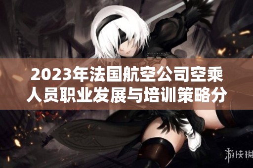 2023年法国航空公司空乘人员职业发展与培训策略分析