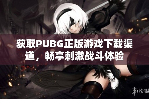 获取PUBG正版游戏下载渠道，畅享刺激战斗体验