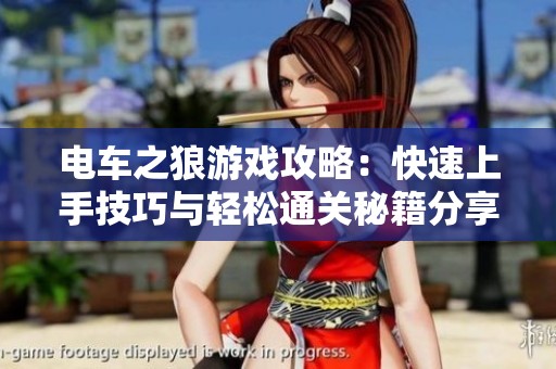 电车之狼游戏攻略：快速上手技巧与轻松通关秘籍分享