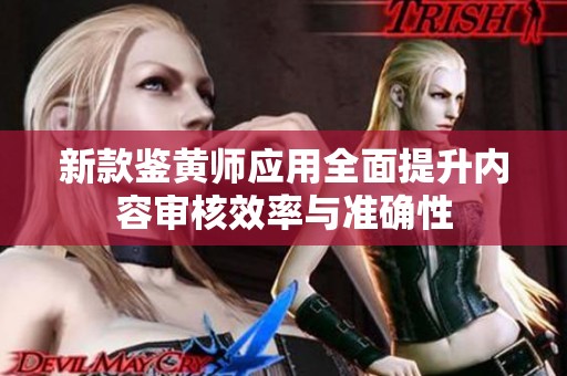 新款鉴黄师应用全面提升内容审核效率与准确性