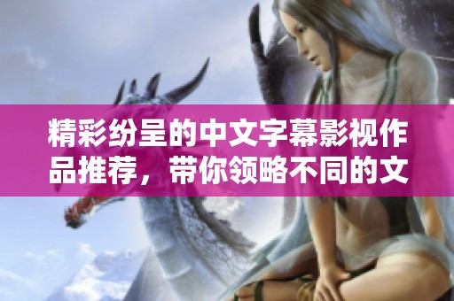精彩纷呈的中文字幕影视作品推荐，带你领略不同的文化魅力