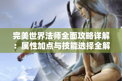 完美世界法师全面攻略详解：属性加点与技能选择全解析