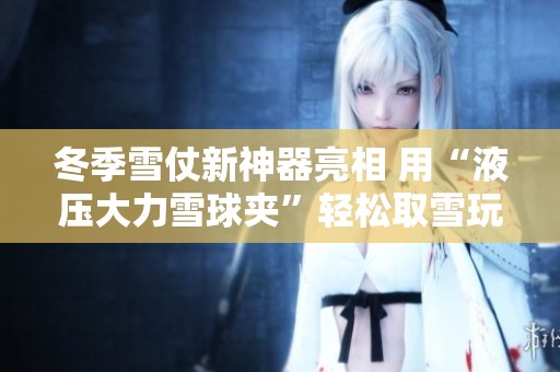 冬季雪仗新神器亮相 用“液压大力雪球夹”轻松取雪玩乐