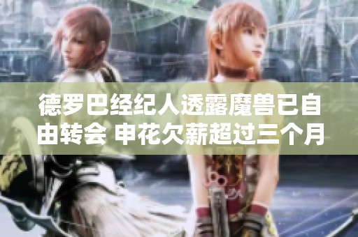德罗巴经纪人透露魔兽已自由转会 申花欠薪超过三个月