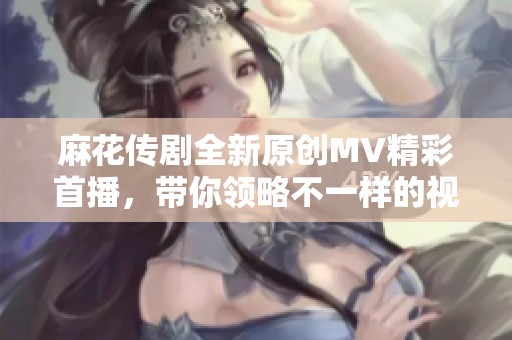 麻花传剧全新原创MV精彩首播，带你领略不一样的视听盛宴