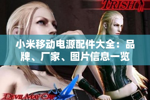 小米移动电源配件大全：品牌、厂家、图片信息一览
