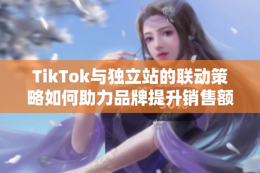TikTok与独立站的联动策略如何助力品牌提升销售额