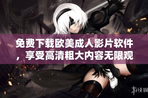 免费下载欧美成人影片软件，享受高清粗大内容无限观看
