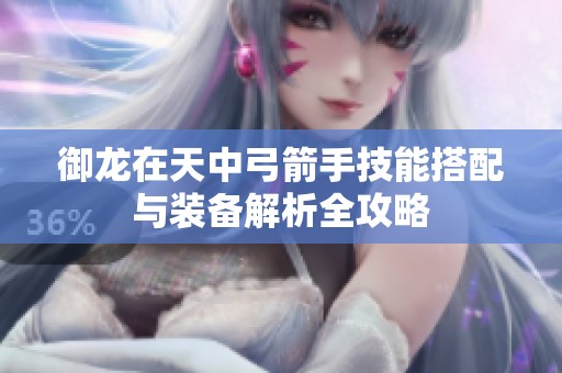 御龙在天中弓箭手技能搭配与装备解析全攻略
