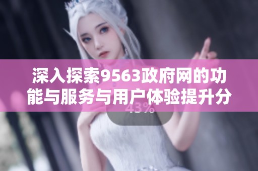 深入探索9563政府网的功能与服务与用户体验提升分析