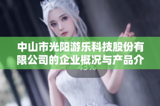 中山市光阳游乐科技股份有限公司的企业概况与产品介绍探讨