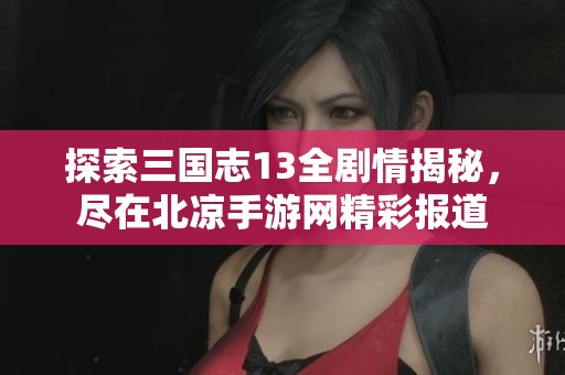 探索三国志13全剧情揭秘，尽在北凉手游网精彩报道