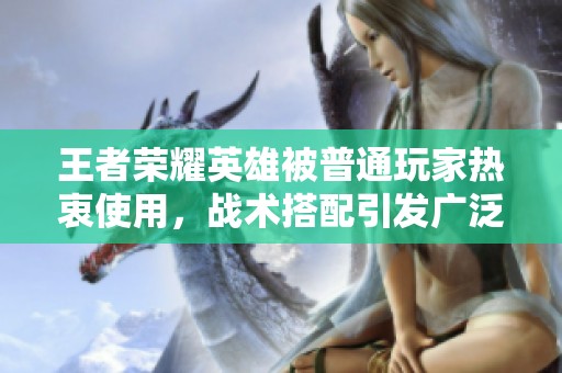 王者荣耀英雄被普通玩家热衷使用，战术搭配引发广泛讨论与反响