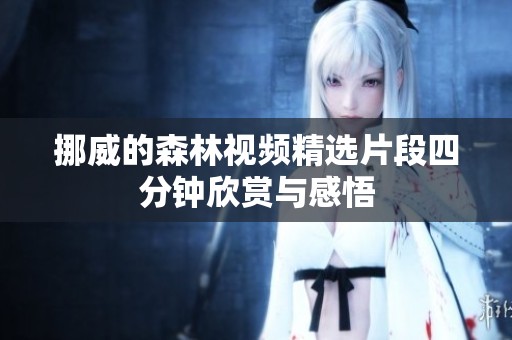 挪威的森林视频精选片段四分钟欣赏与感悟