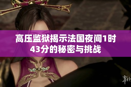 高压监狱揭示法国夜间1时43分的秘密与挑战