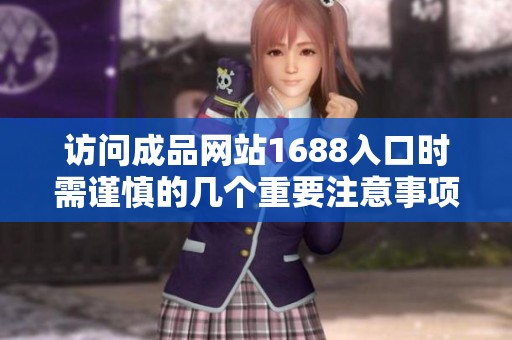 访问成品网站1688入口时需谨慎的几个重要注意事项