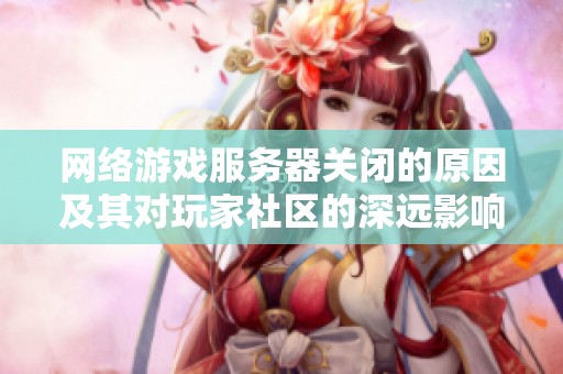 网络游戏服务器关闭的原因及其对玩家社区的深远影响探讨