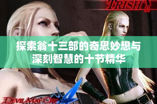 探索翁十三部的奇思妙想与深刻智慧的十节精华